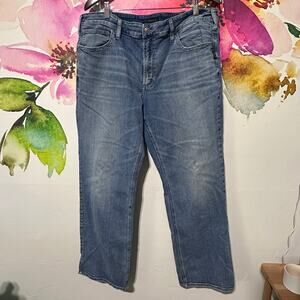 Silver Jeans Men's 40x32 Blue Zac Relaxed Fit Straight Leg Denim Casual Western